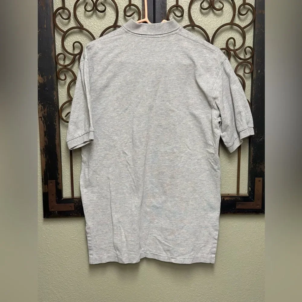 Ralph Lauren grey classic polo top